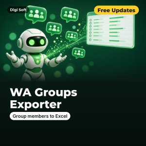 Digi Soft WA Groups & Communities Exporter (Chrome)