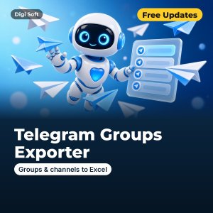 Digi Soft Telegram Groups & Channels Exporter (Chrome)
