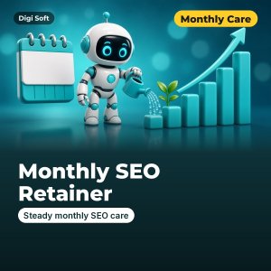 Digi Soft SEO — Monthly SEO Retain (1 Month, Min 3 Months)