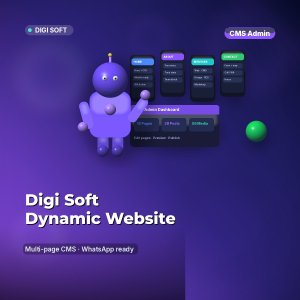 Digi Soft Dynamic Website (Multi-page CMS)