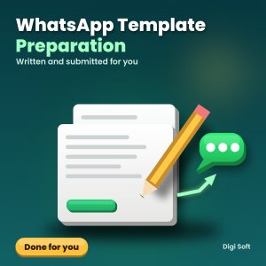 WhatsApp Template Preparation & Submission (5 Templates)