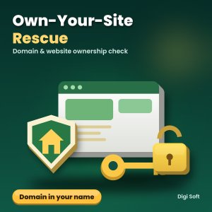 Own-Your-Site Rescue – Website & Domain Ownership Assessment and Recovery Plan